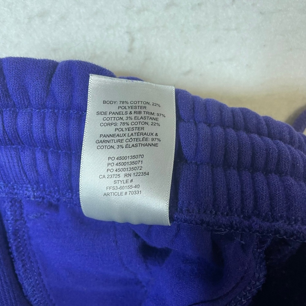 Tna Cozy AF Fleece Sweatpants Women 2XS Purple Joggers‎ High Rise Elastic Waist - Picture 8 of 8